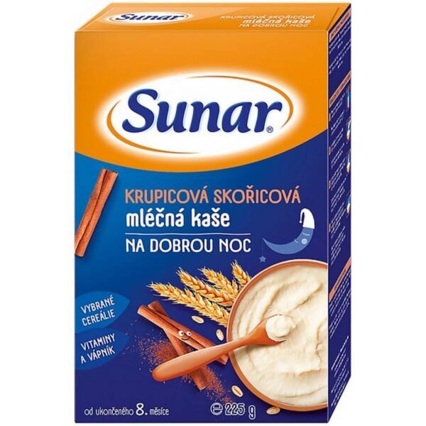 Sunarka milk porridges contribute to the proper growth, harmonious development and overall comfort of the child.