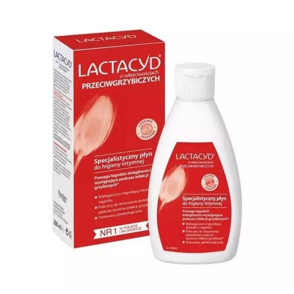 Antifungal liquid for intimate hygiene Capacity: 200 ml antifungal soothes irritations Liquid with antifungal properties