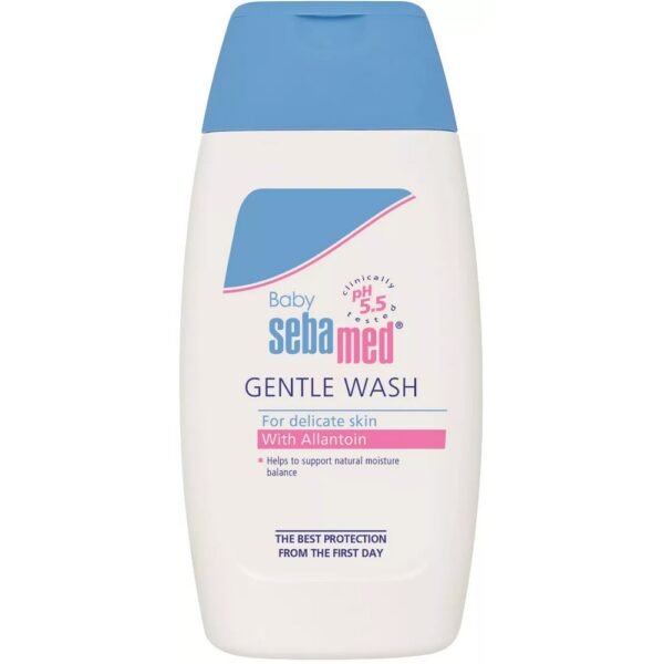 Children's washing emulsion extra soft for gentle washing of sensitive skin. Protection against drying, does not irritate the eyes