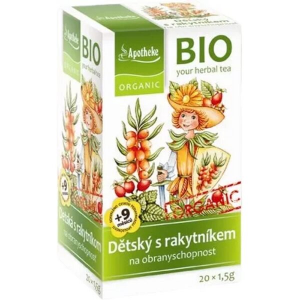 BIO Children's herbal tea with sea buckthorn is a dietary supplement.