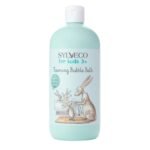 Your baby loves foam baths, but is it hard to find a  natural  liquid that would care for his delicate skin?