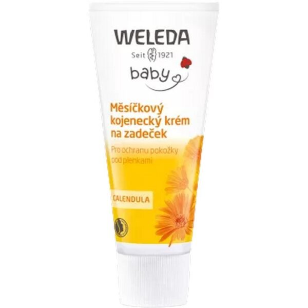 Careful protection of delicate baby skin in the diaper area. Calendula cream protects the skin, nourishes it and supports its natural functions.