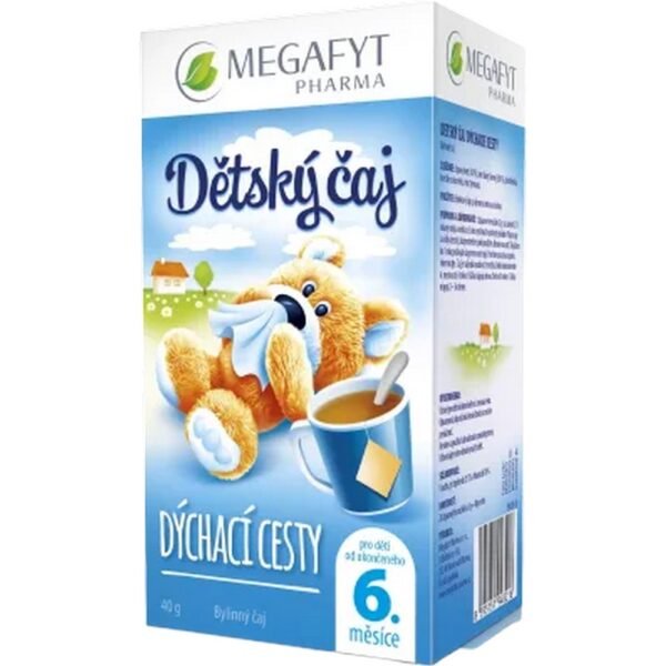 Children's herbal tea mixture that has beneficial effects on the respiratory tract.