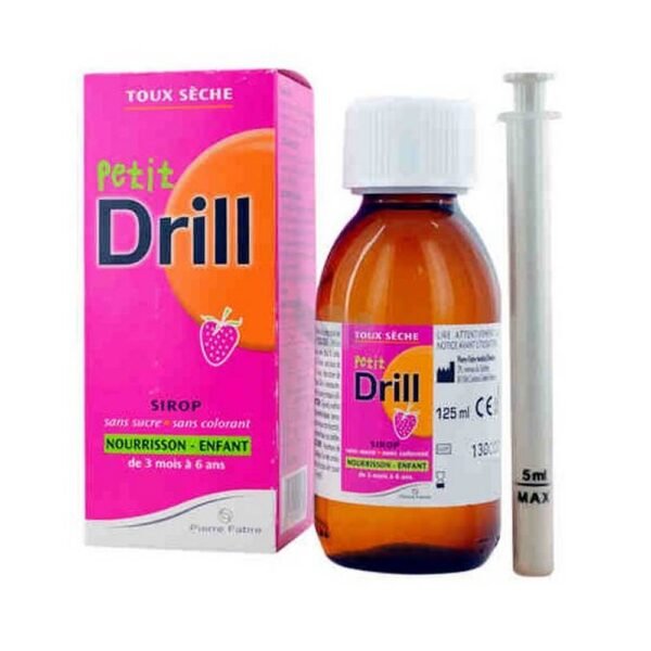 Petit Drill is a strawberry flavored syrup.