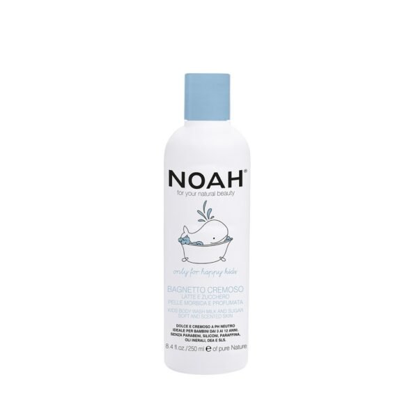 Creamy shower lotion for children