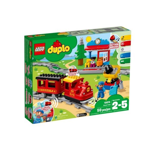 Briques en plastique LEGO Duplo. Pointes universelles conçues pour un tout-petit (<3 ans). Niveau de difficulté d'assemblage : Facile