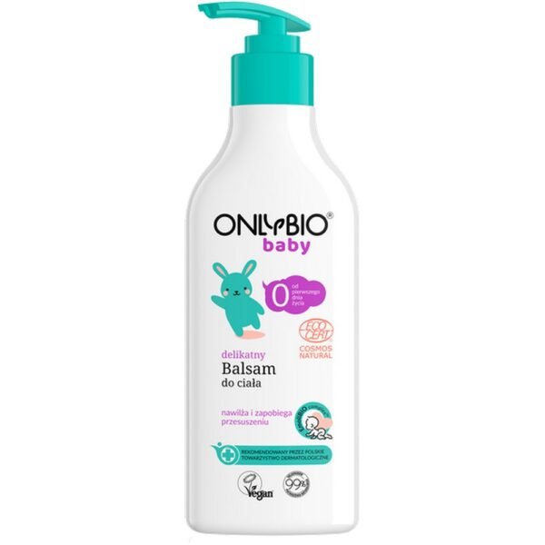 The extremely mild formula of the body lotion has been specially developed for the natural care of the sensitive skin of children and babies, from the first day of life