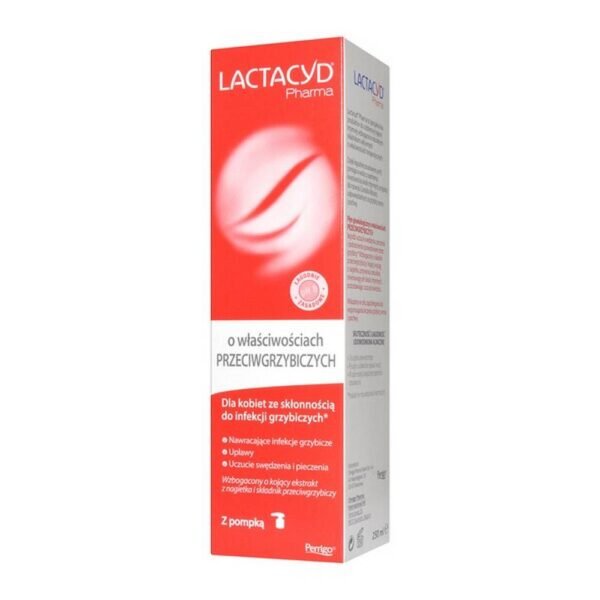 Lactacyd Pharma gynecological antifungal fluid 250ml, Omega Pharma Poland