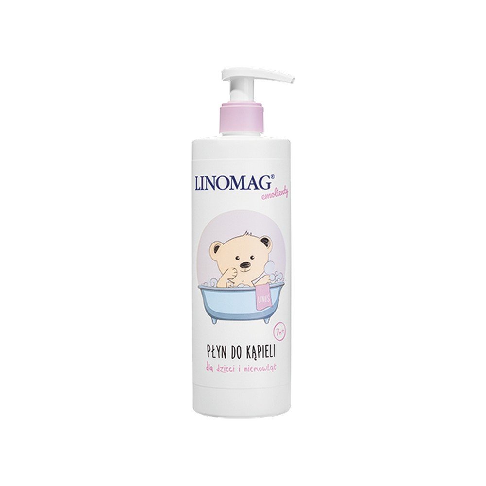 linomag bath fluid for children 400ml ziololek Lotion are substances that have been developed to take care of delicate and sensitive skin and skin with a damaged lipid barrier