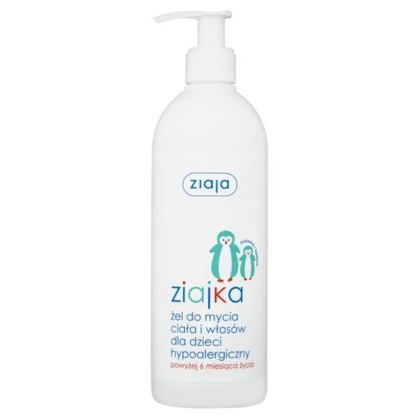 Body and hair washing gel for children and infants over 6 months of age.