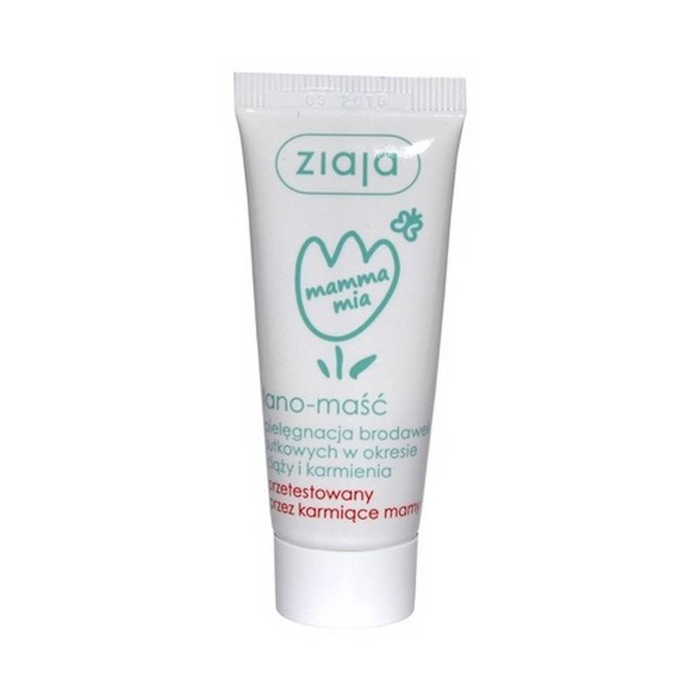 mamma mia ointment 15ml ziaja La preparación alivia la irritación de los pezones durante la lactancia. Hidrata, nutre y suaviza eficazmente la epidermis.