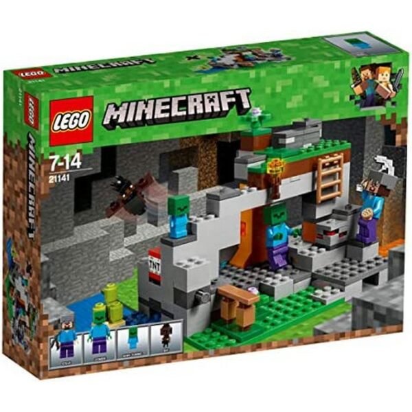 Briques en plastique LEGO Minecraft. Crampons universels destinés aux étudiants (> 6 ans). Niveau de difficulté d'assemblage : Facile