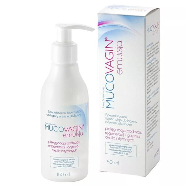 Mucovagin emulsion, a specialized intimate hygiene physioemulsion for women, 150 ml