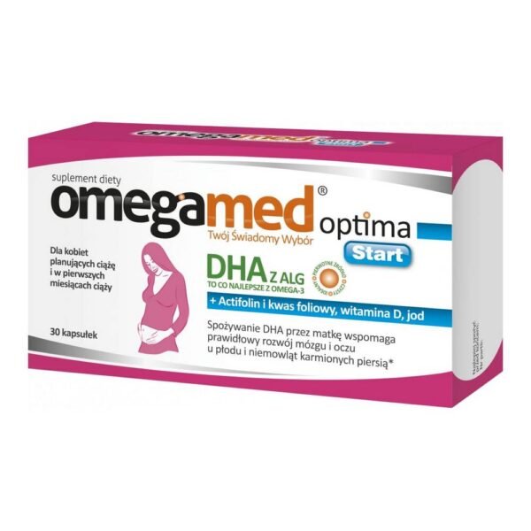 Omegamed Optima START is a preparation developed especially for women planning pregnancy and in the first months of pregnancy.