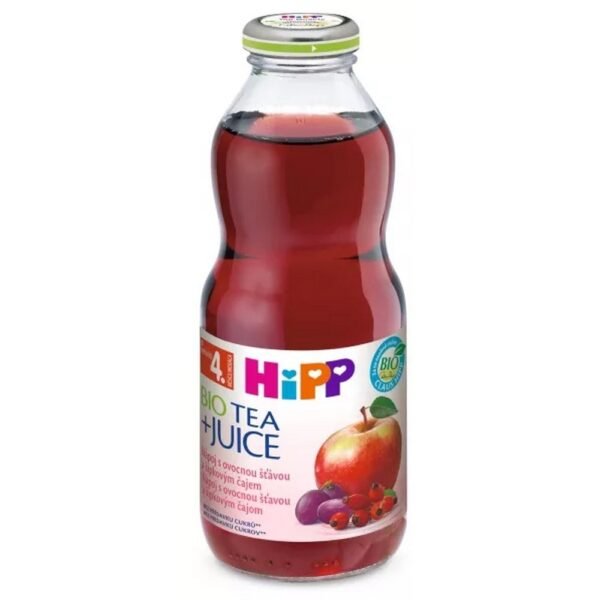 Rosehip tea with red fruit juice is an important supplement to the dairy diet.