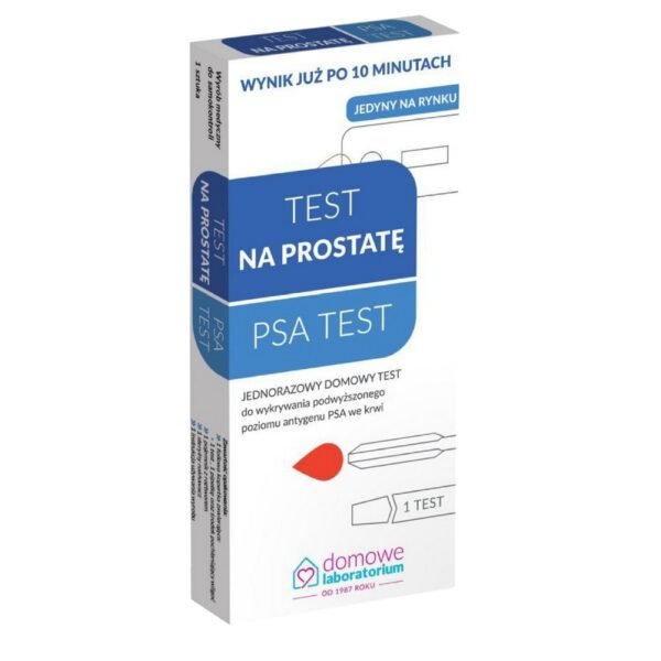 Properties: PSA test enables a simple and quick determination of the level of prostate-specific antigen from the blood of the test.