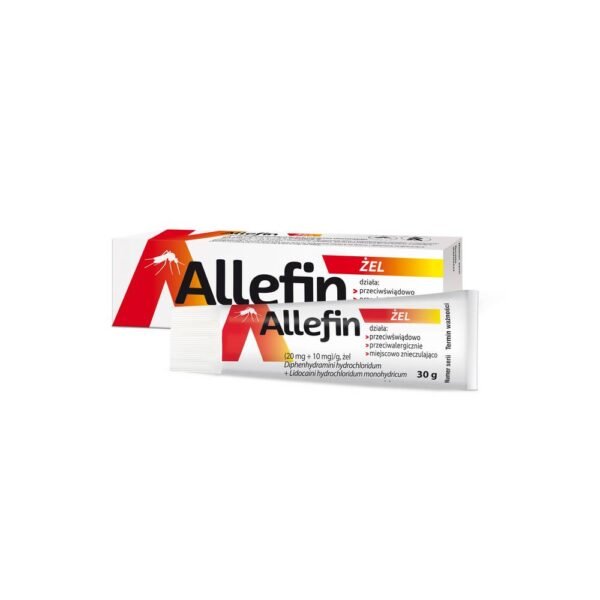 The drug Allefin gel for application to the skin has an antipruritic and local anesthetic effect. It is intended for children from 2 years of age, adolescents and adults for symptomatic treatment of itchy inflammatory and allergic skin lesions.