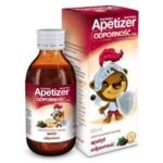 Apetrizer Immunity Junior is a dietary supplement in a liquid syrup form intended for children over 3 years of age.