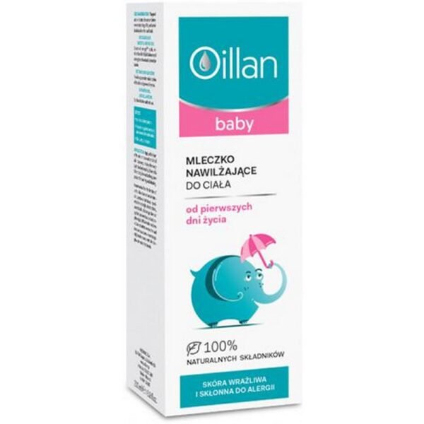 Oillan Baby are the only 100% natural emollients to be used from the first days of life.