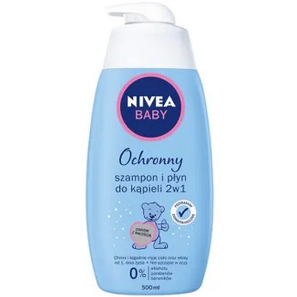 Nivea Baby Protective shampoo and bubble bath 2in1 500ml- Opis i dane produktu