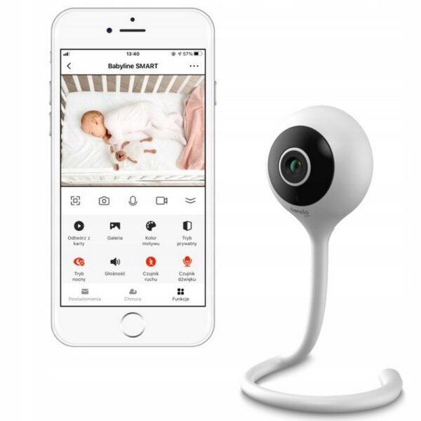 A modern application for operating the Babyline Smart camera
