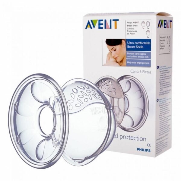 Breast Shells  are worn inside the bra to protect the nipples from chafing and absorb leaking milk.