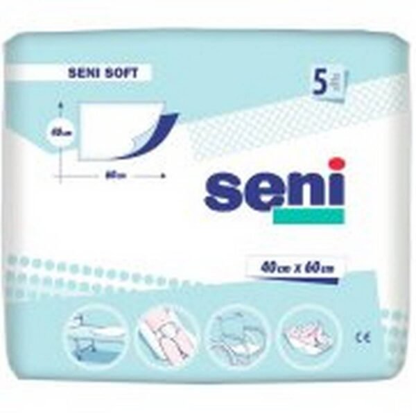 Large SENI SOFT underlays are used after childbirth to make the woman feel comfortable as an additional protection for the bed.
