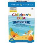 DHA gummies for children A tasty way for children aged 2 and over to get a substantial daily dose of omega-3 fatty acids in a sugar-free fruit jelly.
