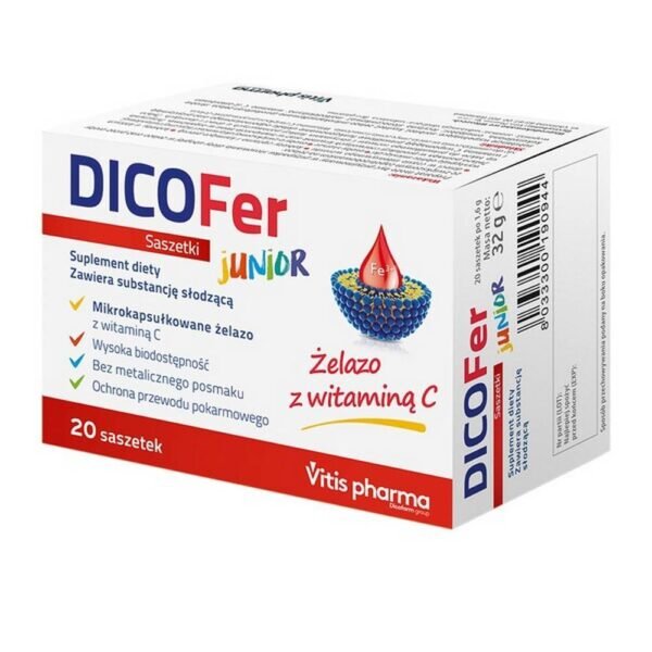 Microencapsulated iron with vit. C