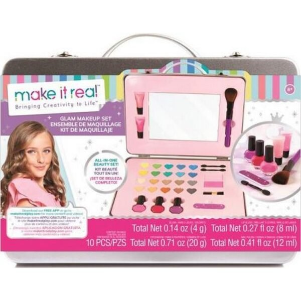 Take on the role of a make-up artist and create bold, unusual make-ups that match different styles
