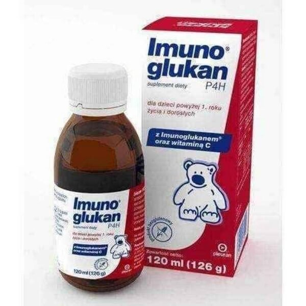 Imunoglukan P4H® is a dietary supplement rich in vitamin C (ascorbic acid) that strengthens the natural immunity.