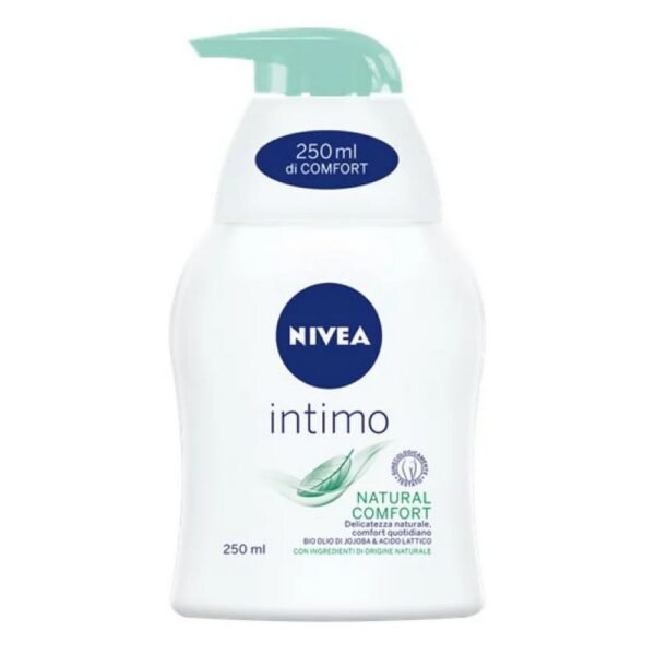 Nivea Intimo Mild lotion for intimate hygiene was developed with gentle care for the everyday comfort of women's intimate zones.