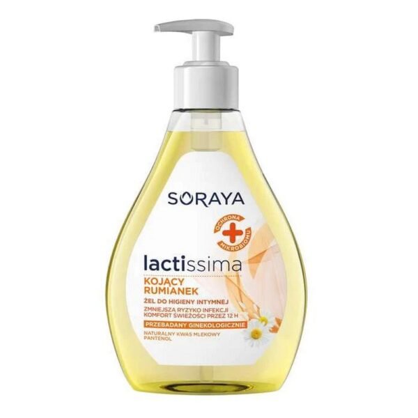 Intimate hygiene gel with chamomile extract effectively cleans and refreshes intimate places