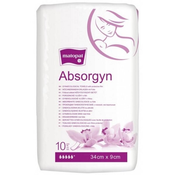 Absorgyn gynecological pads by Matopat were created for women in the puerperium period and after gynecological operations.