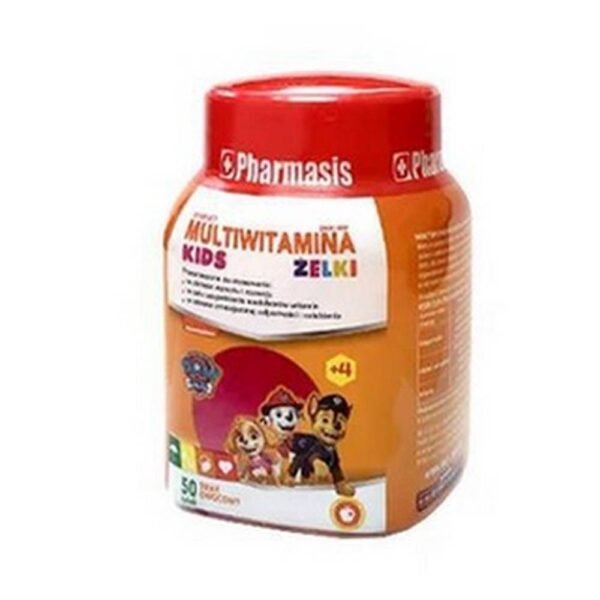 The product contains a composition of 14 vitamins and minerals, such as: vitamin D, which helps maintain healthy teeth, and vitamins A, C, D, B6 and B12, tin and selenium, which help in the proper functioning of the immune system. B6, B12, C, PP, H, iodine support the nervous system and vitamin A contributes to maintaining proper vision.