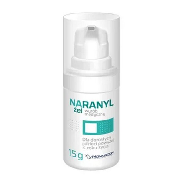 Naranyl gel is a medical device that, when applied to the skin, creates a natural dressing.