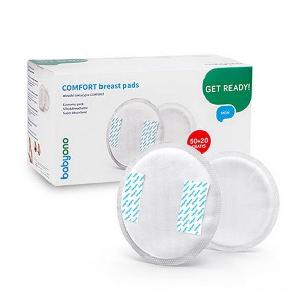 BabyOno Comfort Get Ready Breast Pads Comfort Get Ready.Breast Pads  offer comfort and discretion thanks to the fact that they are ultra-thin.
