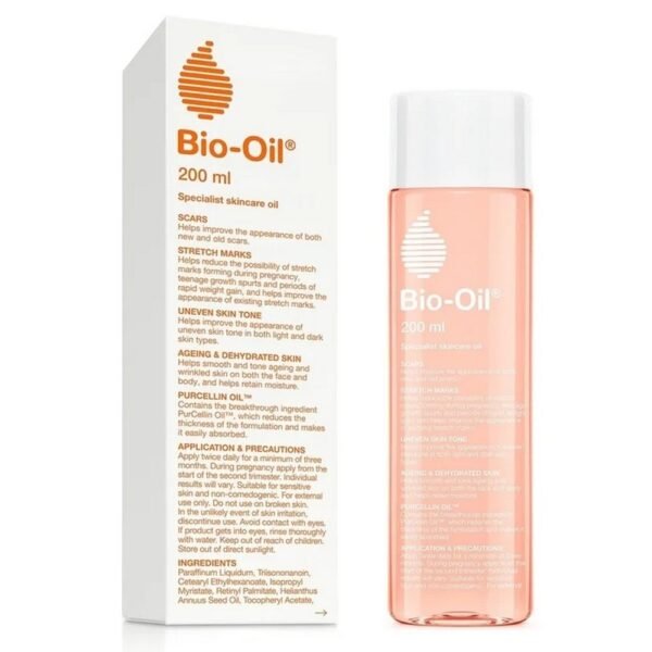Oil for stretch marks and scars - a light, non-greasy cosmetic that improves the appearance of fresh and older scars.