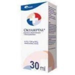 Oktaseptal is a medicinal product used to disinfect wounds and skin.