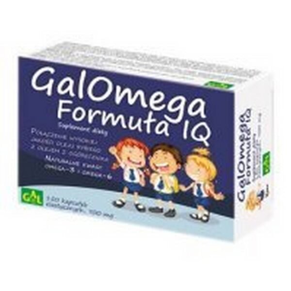 Supplements for children gal. Product form: Capsules. Basic ingredient: Omega-3 fatty acids. Indication: Memory and concentration.