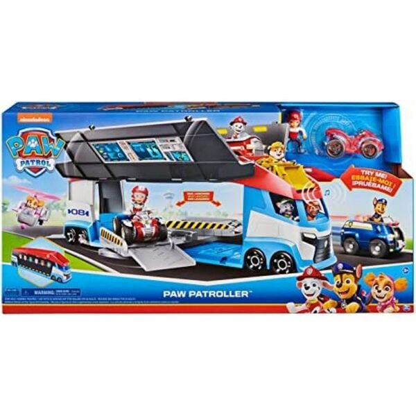 Toys for children Spin Master For boys. Dedicated to preschoolers (> 3 years old). The toy has the following certificates: CE. Guiding Tamat: Paw Patrol