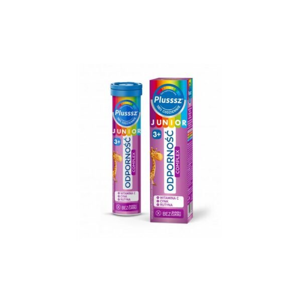 Product form: Effervescent tablets. Indication: Immunity. Additional information: Without sugar