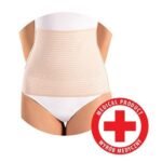 The profiled postpartum abdominal girdle is intended for women after surgical deliveries (so-called caesarean section) in order to strengthen overstretched abdominal integuments and reduce the risk of hernia.