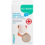 The Babyono postpartum abdominal belt is intended for women after physiological and surgical deliveries (caesarean section) in order to strengthen overstretched abdominal integuments and reduce the risk of hernia.