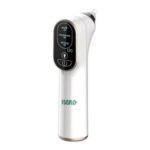 Cordless nasal aspirator for children.