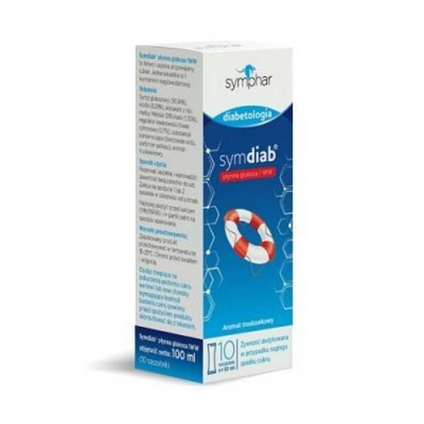 Liquid glucose is an easily and quickly digestible sugar. One sachet is 1 carbohydrate exchange.