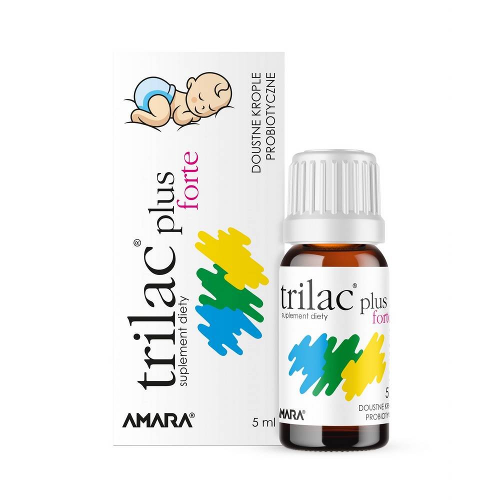 trilac plus forte 5ml amara Trilac Plus Forte, drops.Food for special medical purposes.