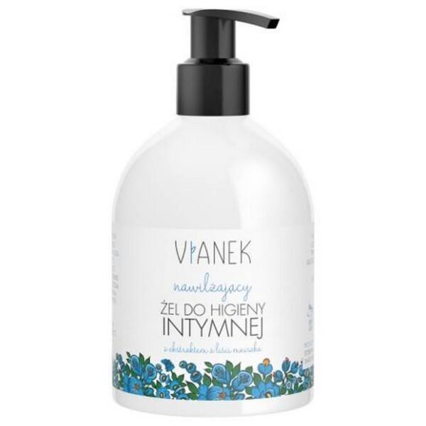 Vianek intimate hygiene gel, gently cleanses, moisturizes and soothes.
