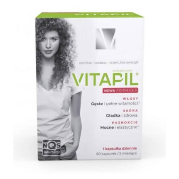 VITAPIL® is a professional preparation whose ingredients help maintain healthy hair and scalp. It was developed by experts on the basis of nutrients and natural plant ingredients. It is dedicated to people who want to enjoy strong, thick and healthy hair.