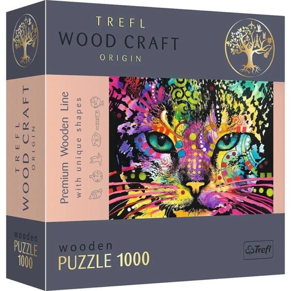 Wooden Puzzles For a teenager (> 11 years old), 1000 pcs.